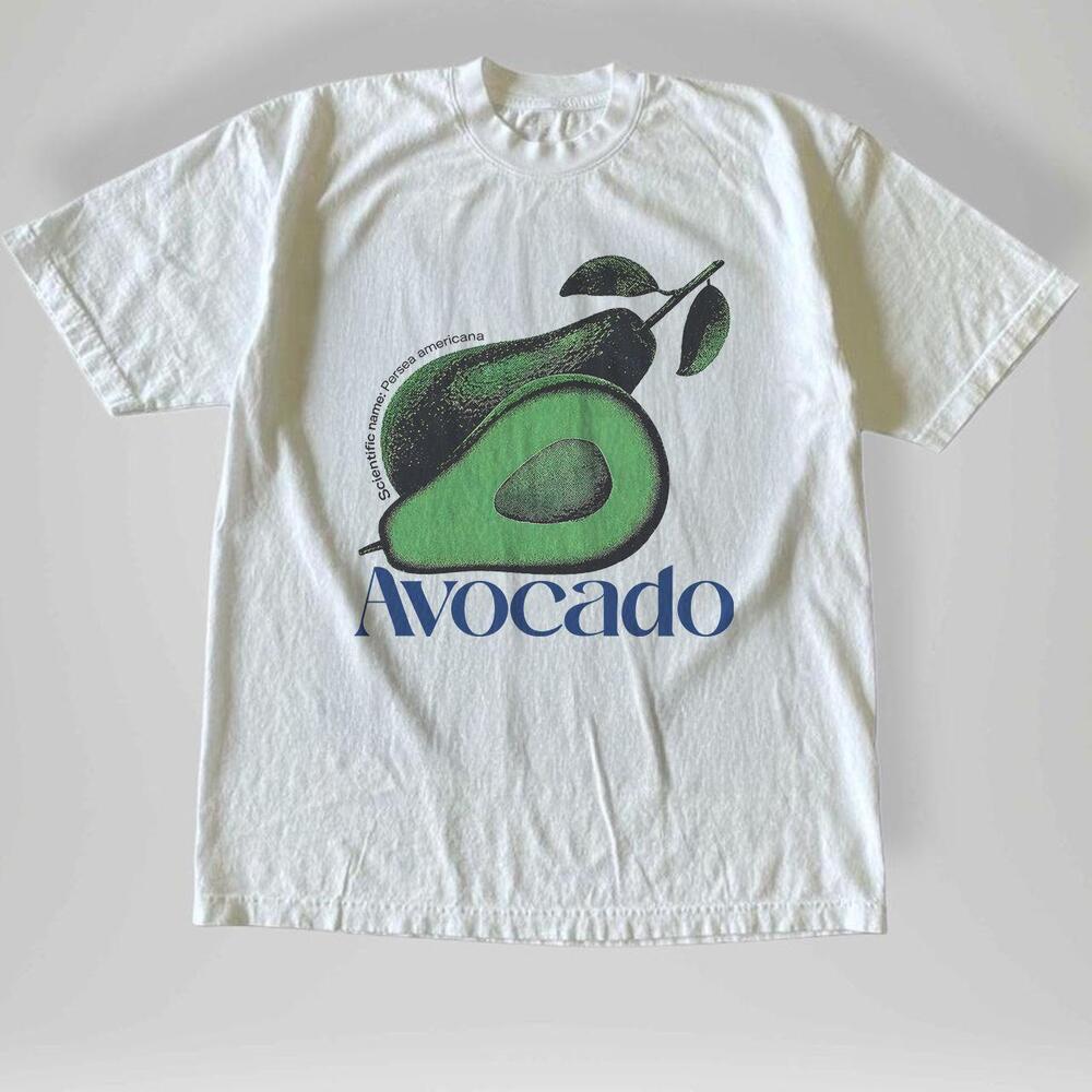 Style Avocado Retro Unisex T-Shirt - Avocado Graphic Tee